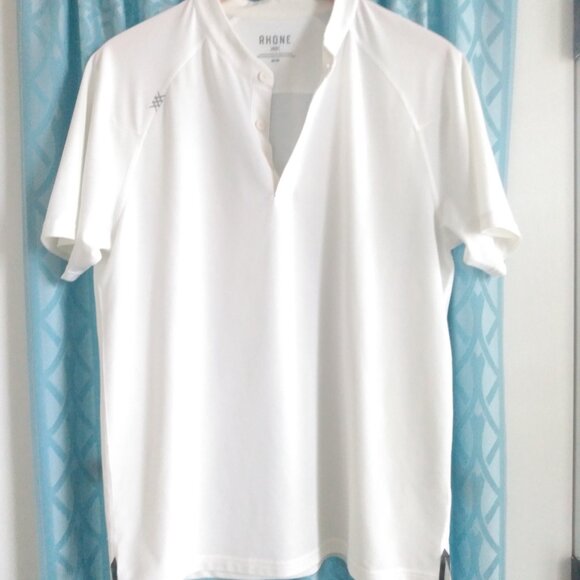 RHONE White Men's Shirt - Picture 1 of 7
